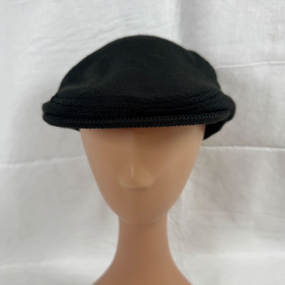NWT Dockers Mens Newsboy Black Knit Ivy Flat Cap Hat Size S/M 45DK080042 - Picture 4 of 7